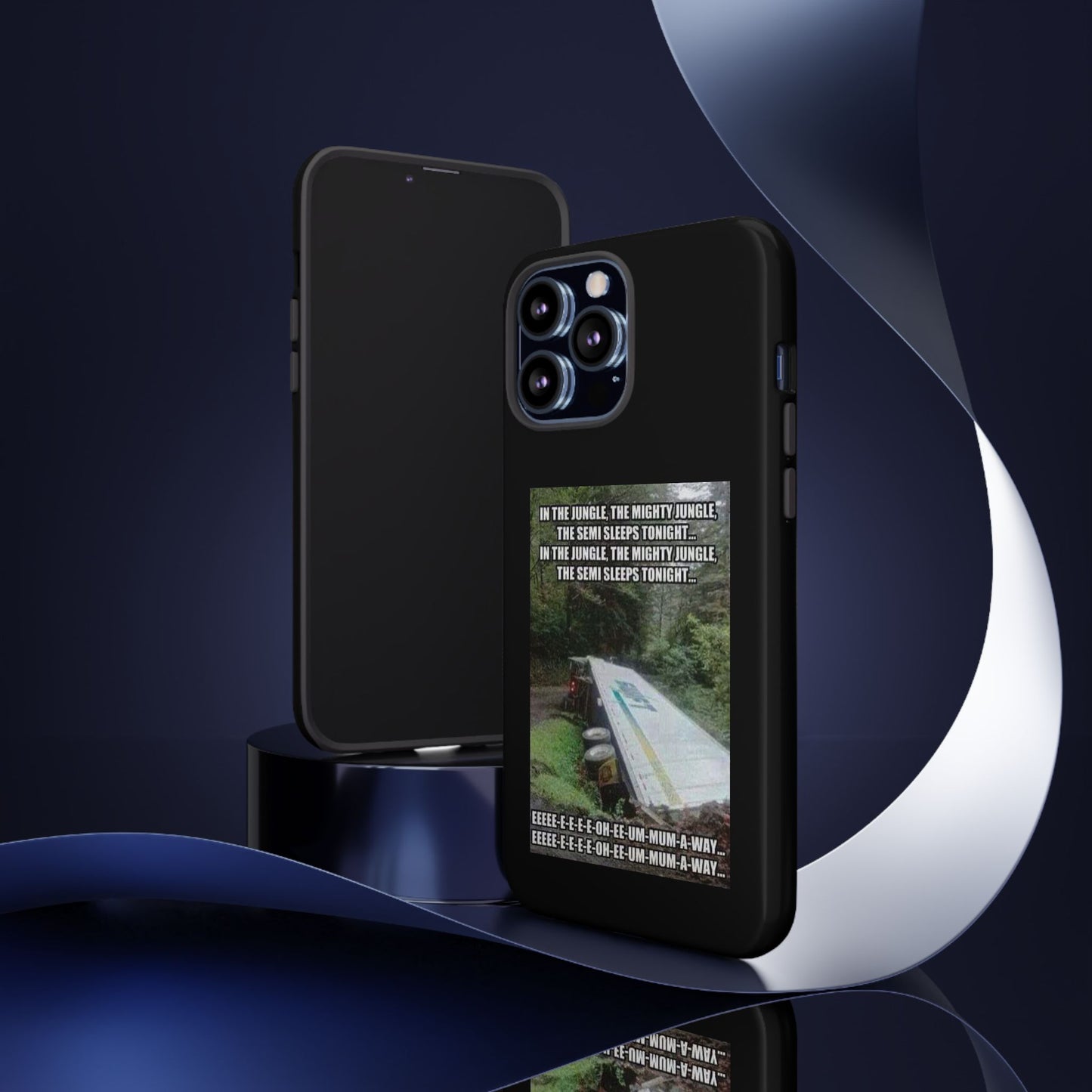 Semi Sleeps iPhone Case