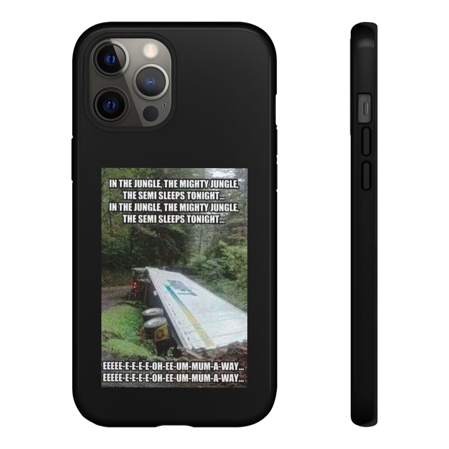 Semi Sleeps iPhone Case