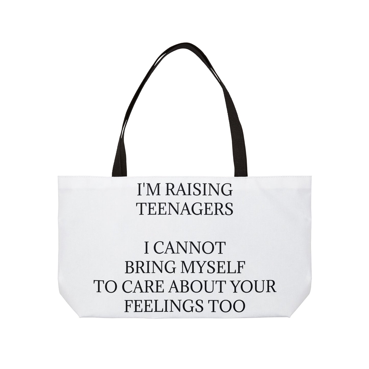 Raising Teenagers Weekender Tote Bag