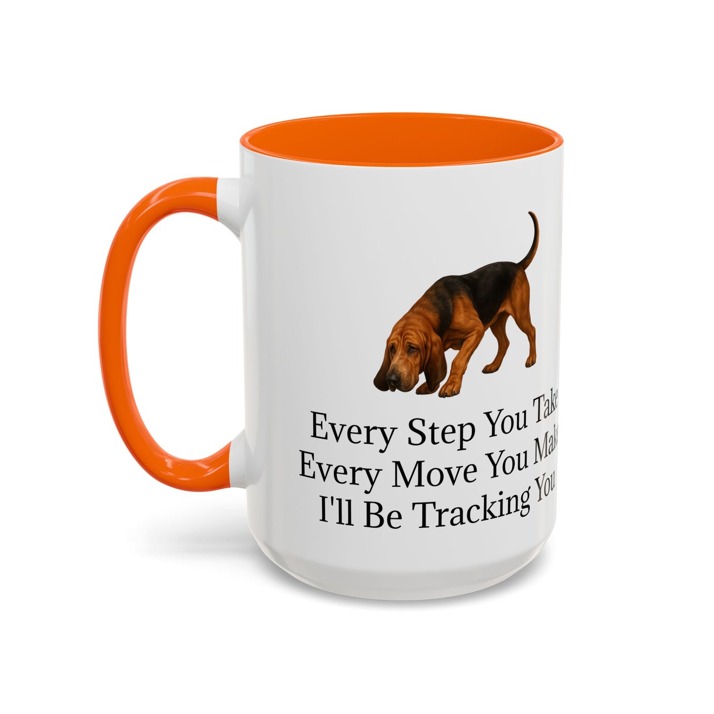 Tracking You 2-Tone Coffee Mug