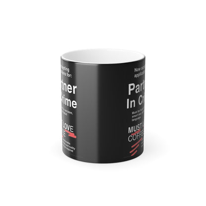 Partner In Crime Color Changing Mug