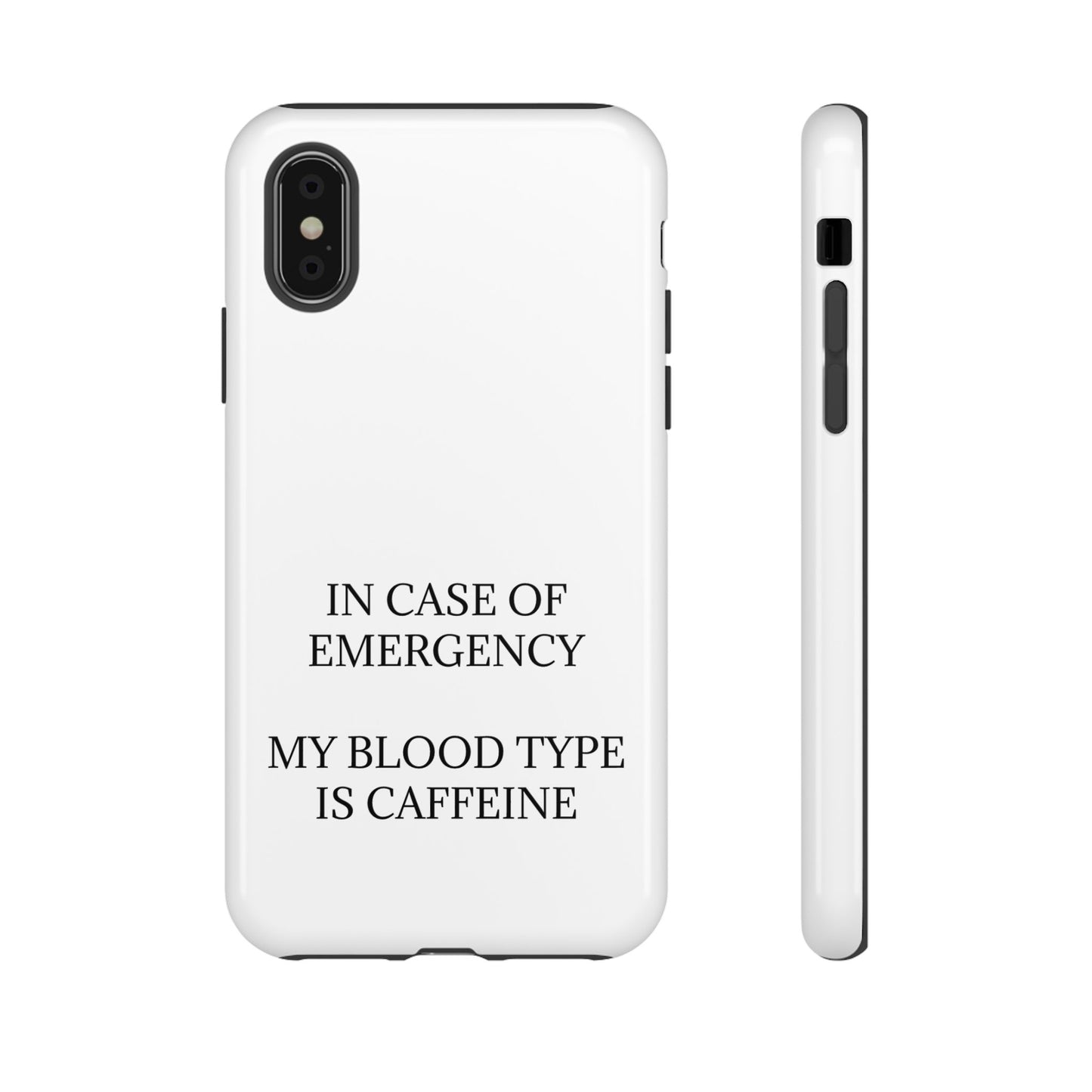 Blood Type iPhone Case