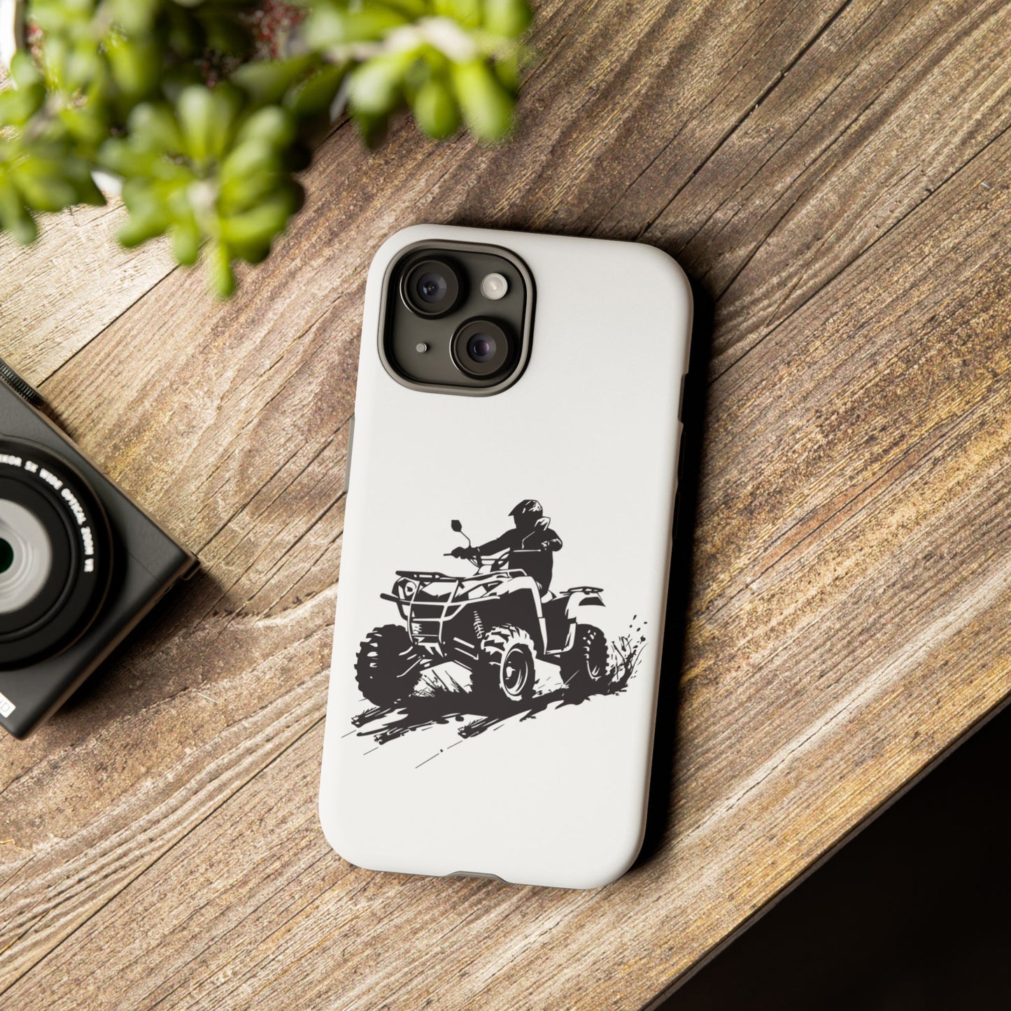 Slingin' Mud Quad iPhone Case