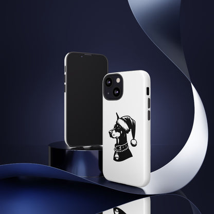 Santa Paws Doberman iPhone Case