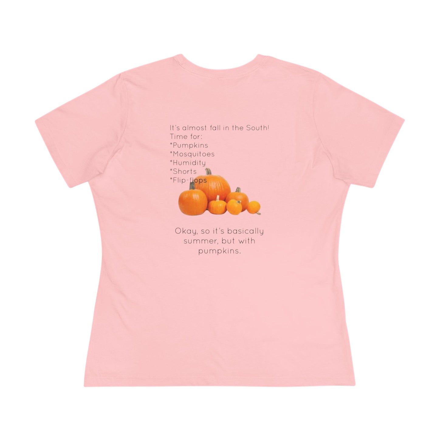 Fall In The South Women's Short Sleeve Crewneck Tee