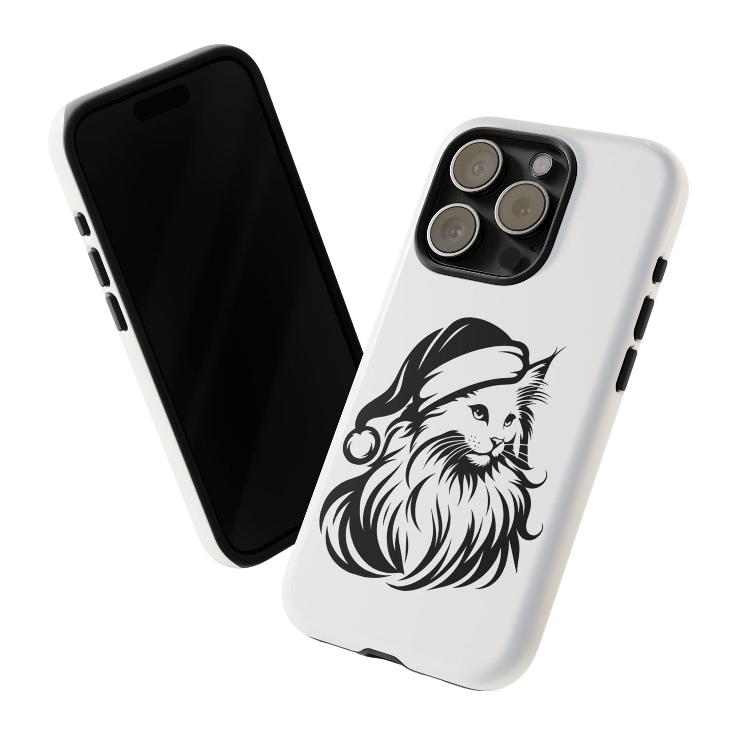Santa Paws Cat iPhone Case
