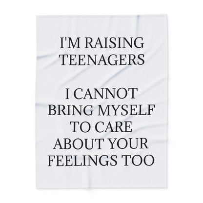 Raising Teenagers Arctic Fleece Blanket