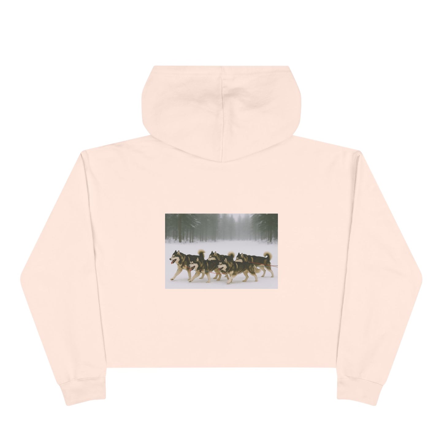 Mush On Women's Crop Hoodie