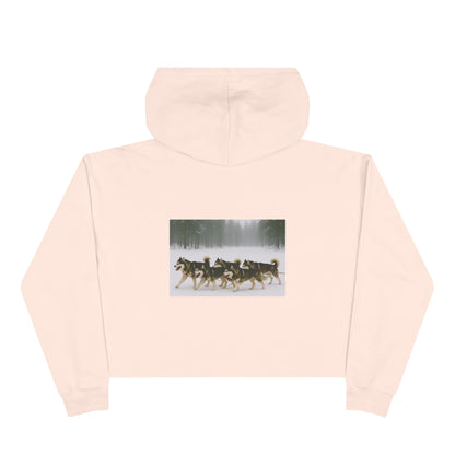Mush On Women's Crop Hoodie