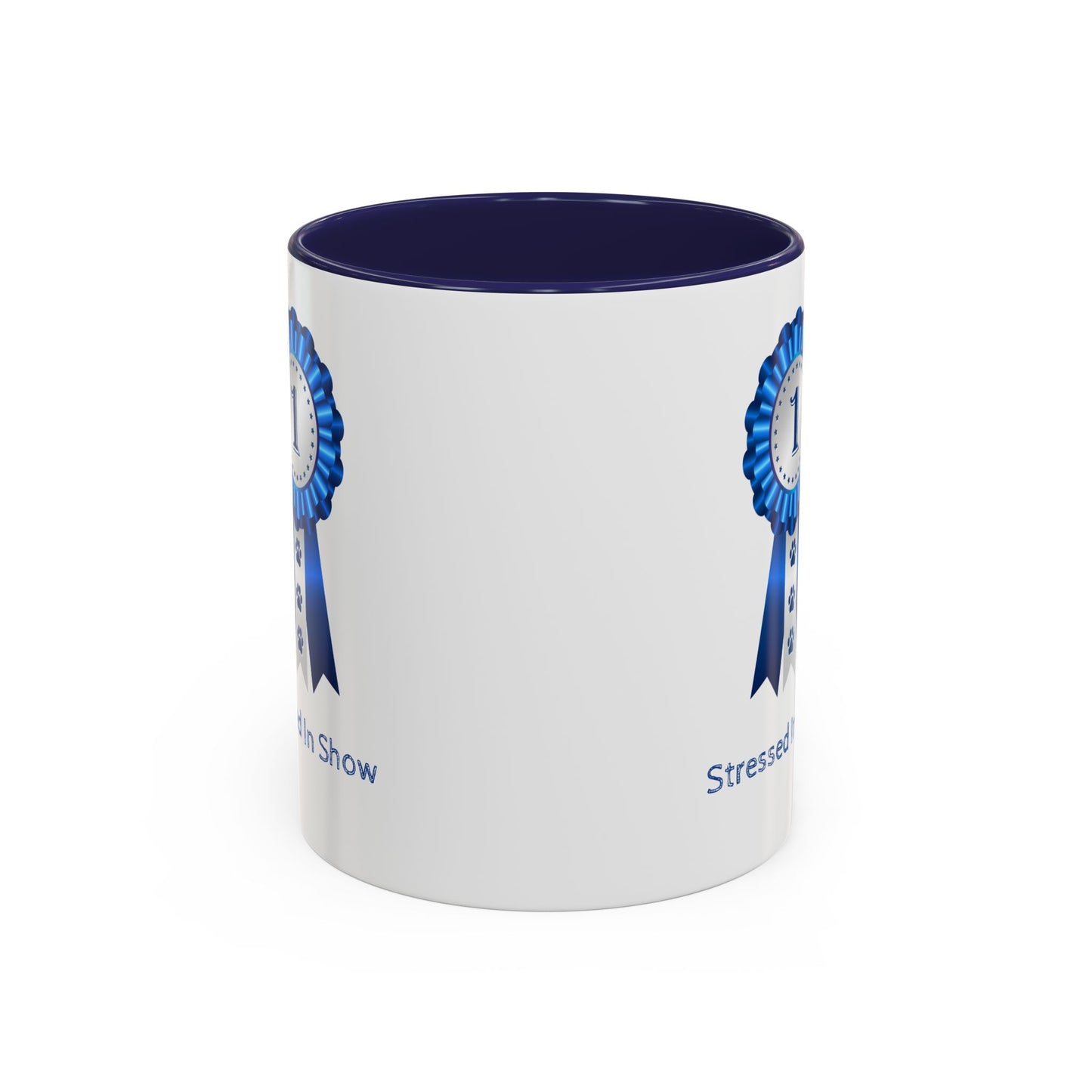Stressed In Show 2-Tone Coffee Mug