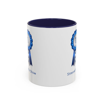 Stressed In Show 2-Tone Coffee Mug