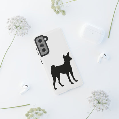 Basenji Silhouette Samsung Case