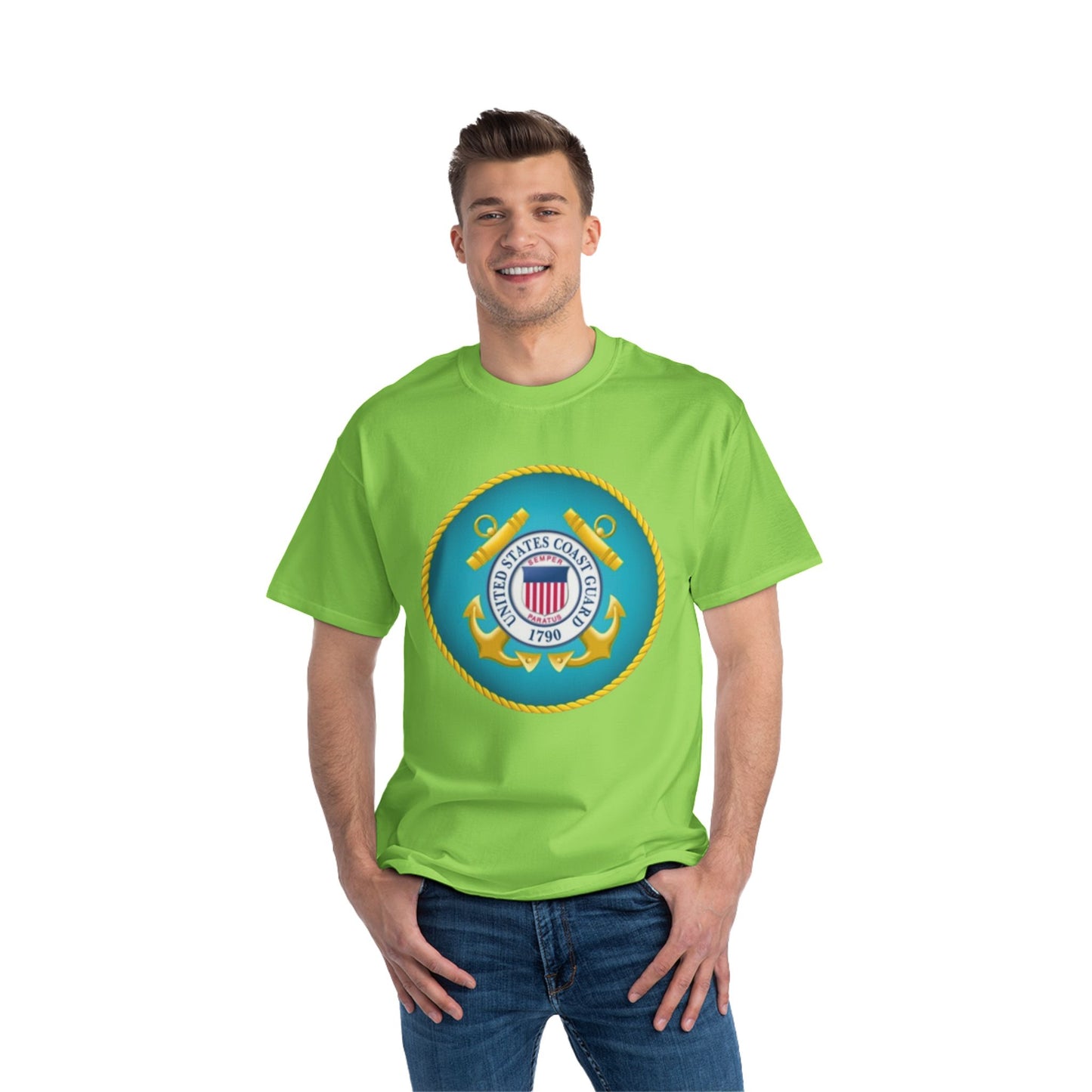US Coast Guard Men's Short-Sleeve Crewneck Tee
