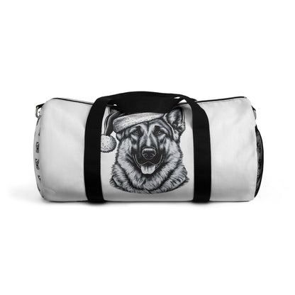 Santa Paws German Shepherd Duffel Bag