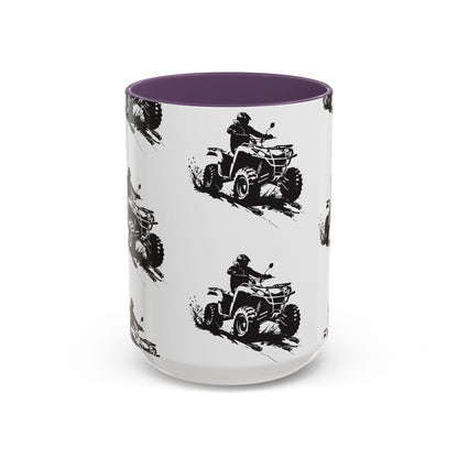 Slingin' Mud Quad 2-Tone Coffee Mug