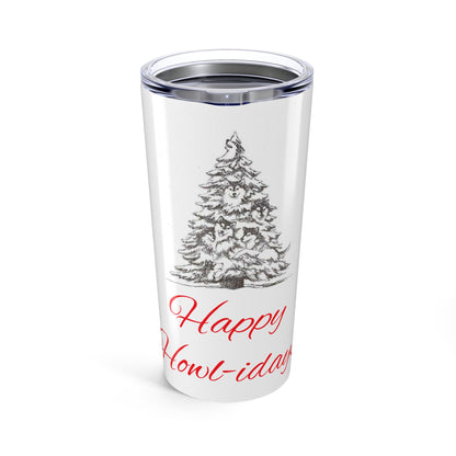 Happy Howl-idays Tumbler