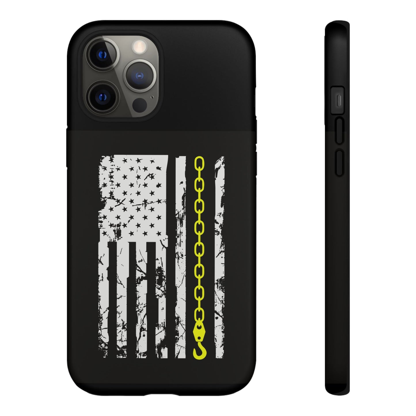 Thin Yellow Line iPhone Case