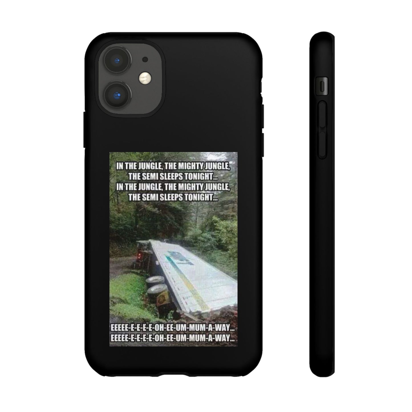 Semi Sleeps iPhone Case