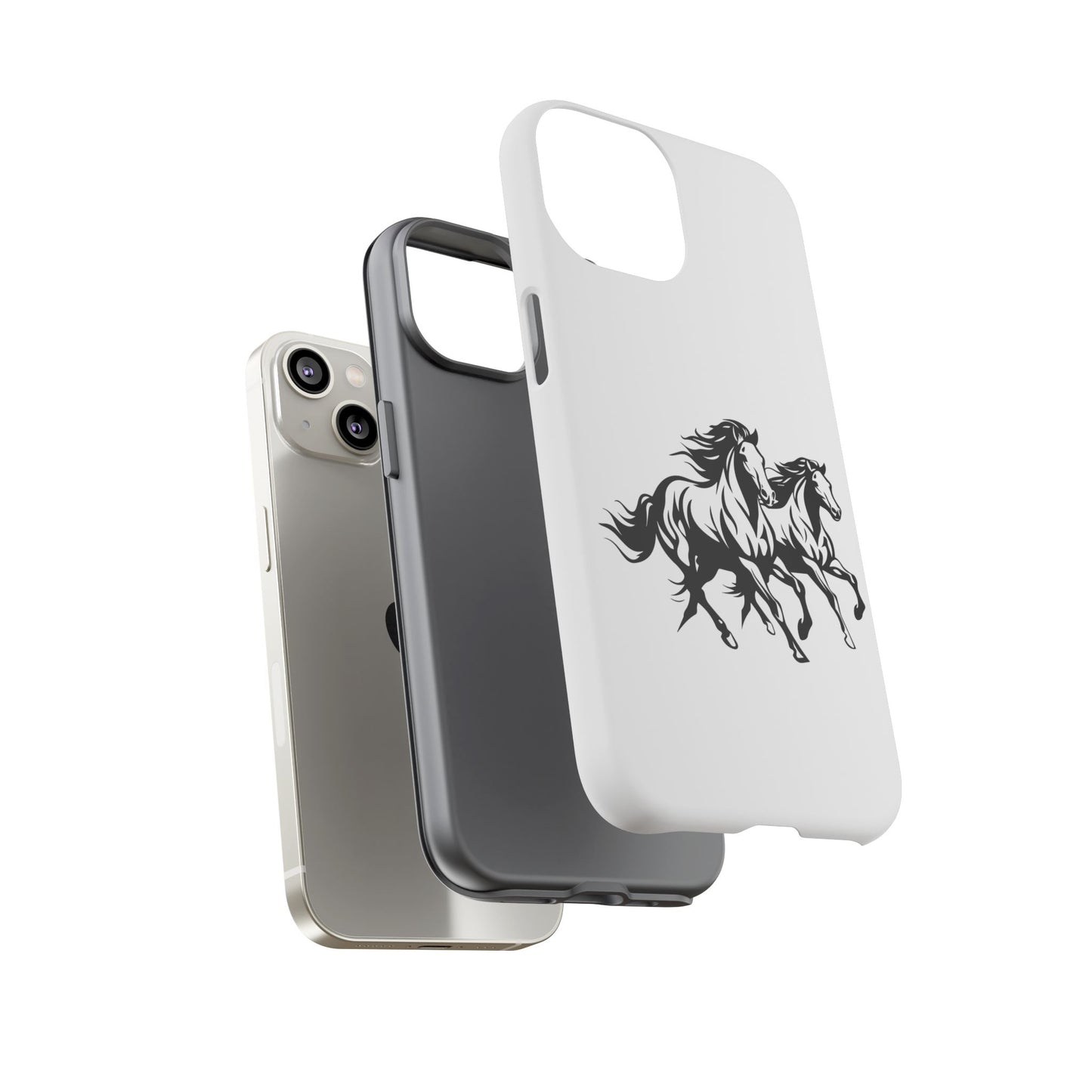 Horsin' Around iPhone Case