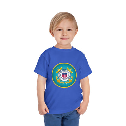 US Coast Guard Toddler Unisex Short Sleeve Crewneck Tee
