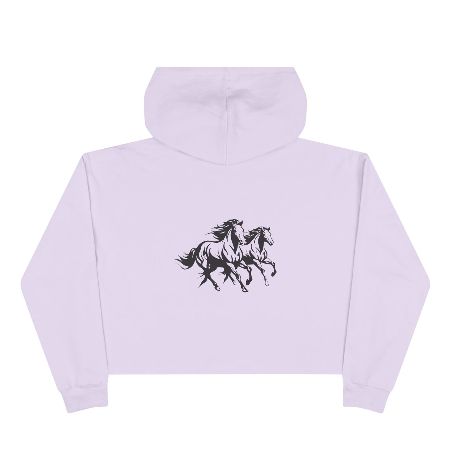 Horsin' Around Women's Crop Hoodie