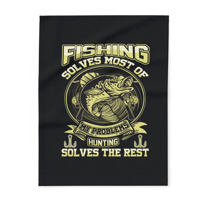 Problem Solving Arctic Fleece Blanket