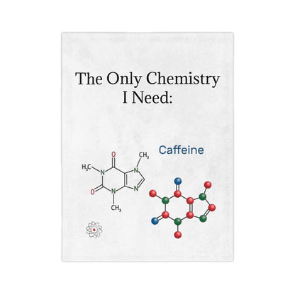 Chemistry Lesson Velveteen Microfiber Blanket