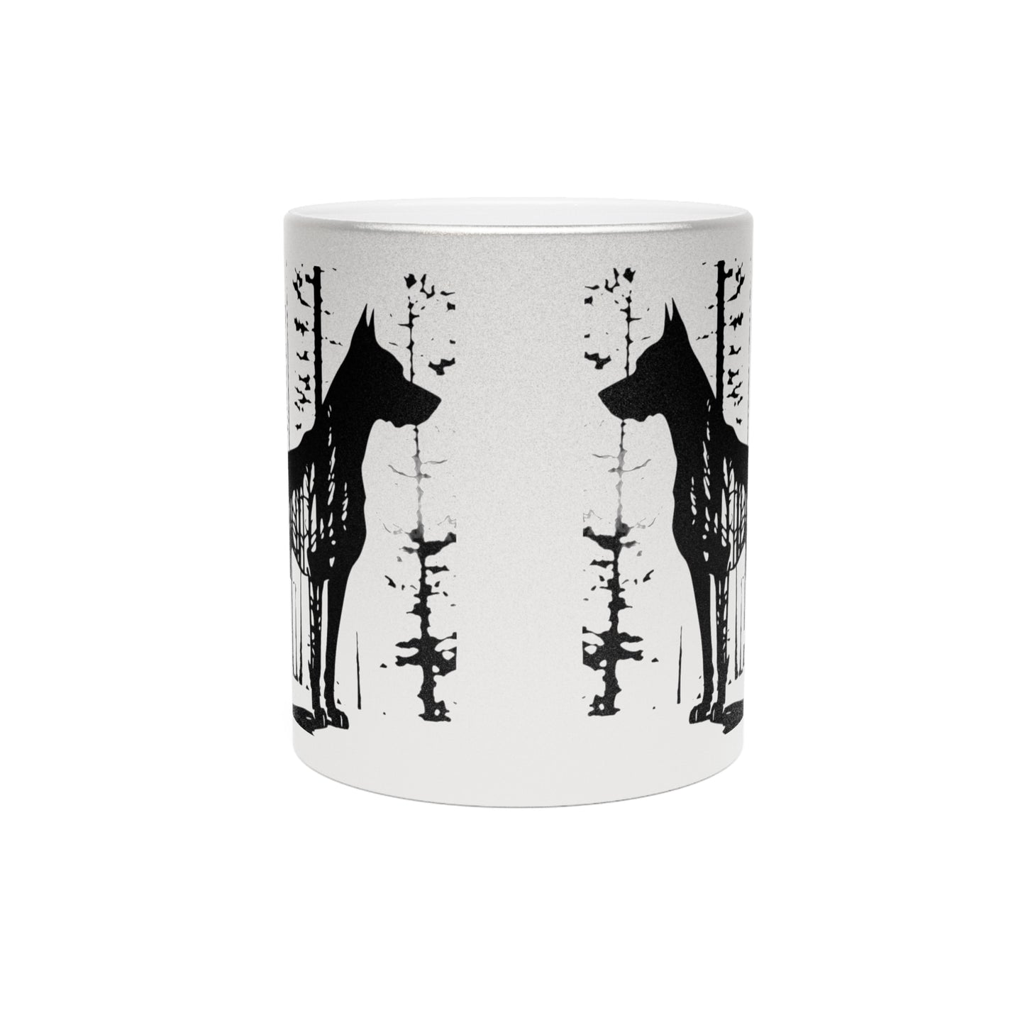 Guardian Of The Forest Metallic Coffee Mug