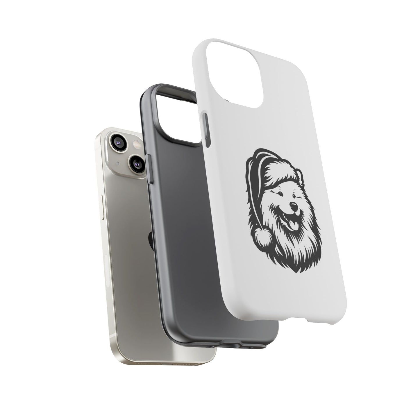 Santa Paws Samoyed iPhone Case