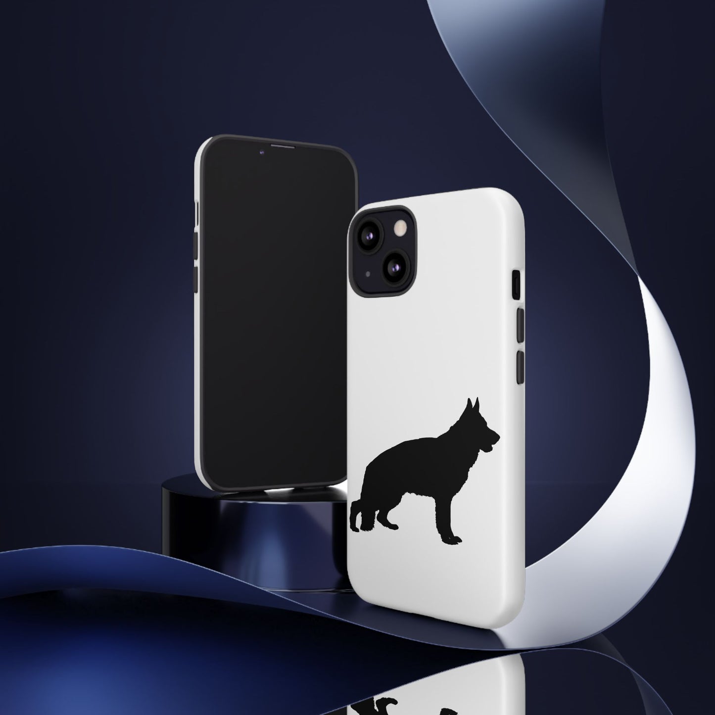 German Shepherd Silhouette iPhone Case