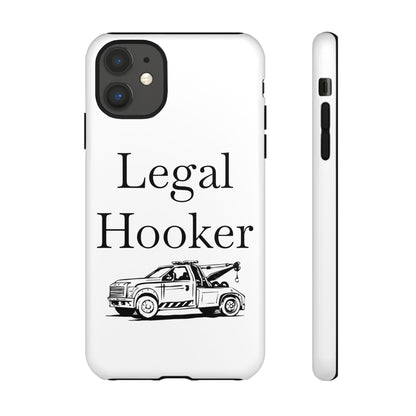 Legal H**ker Wheel Lift Tow Truck iPhone Case
