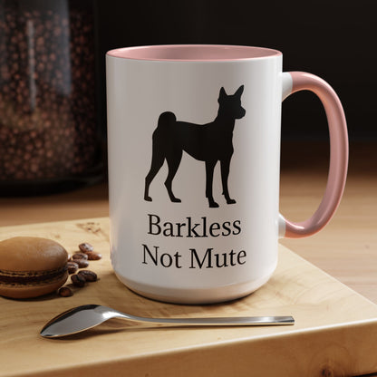 Barkless Not Mute 2-Tone Coffee Mug