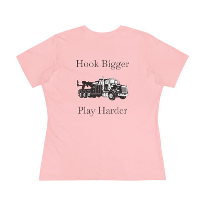 Hook Bigger Women's Short Sleeve Crewneck Tee