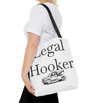 Legal H**ker Wheel Lift Tow Truck Tote Bag