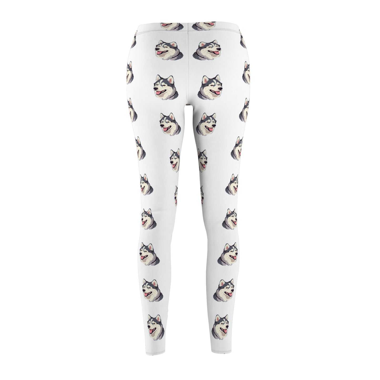 Malamute Head Women's Ankle Leggings