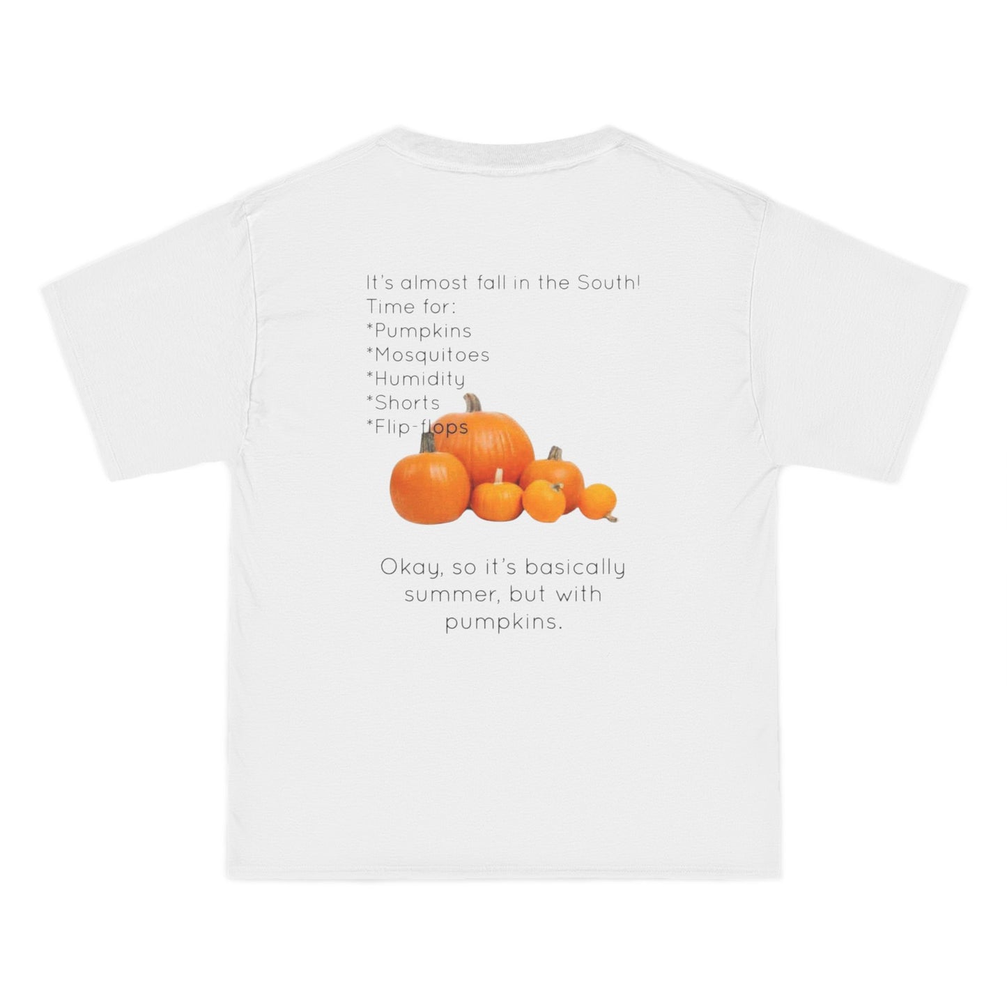 Fall In The South Men's Short-Sleeve Crewneck Tee