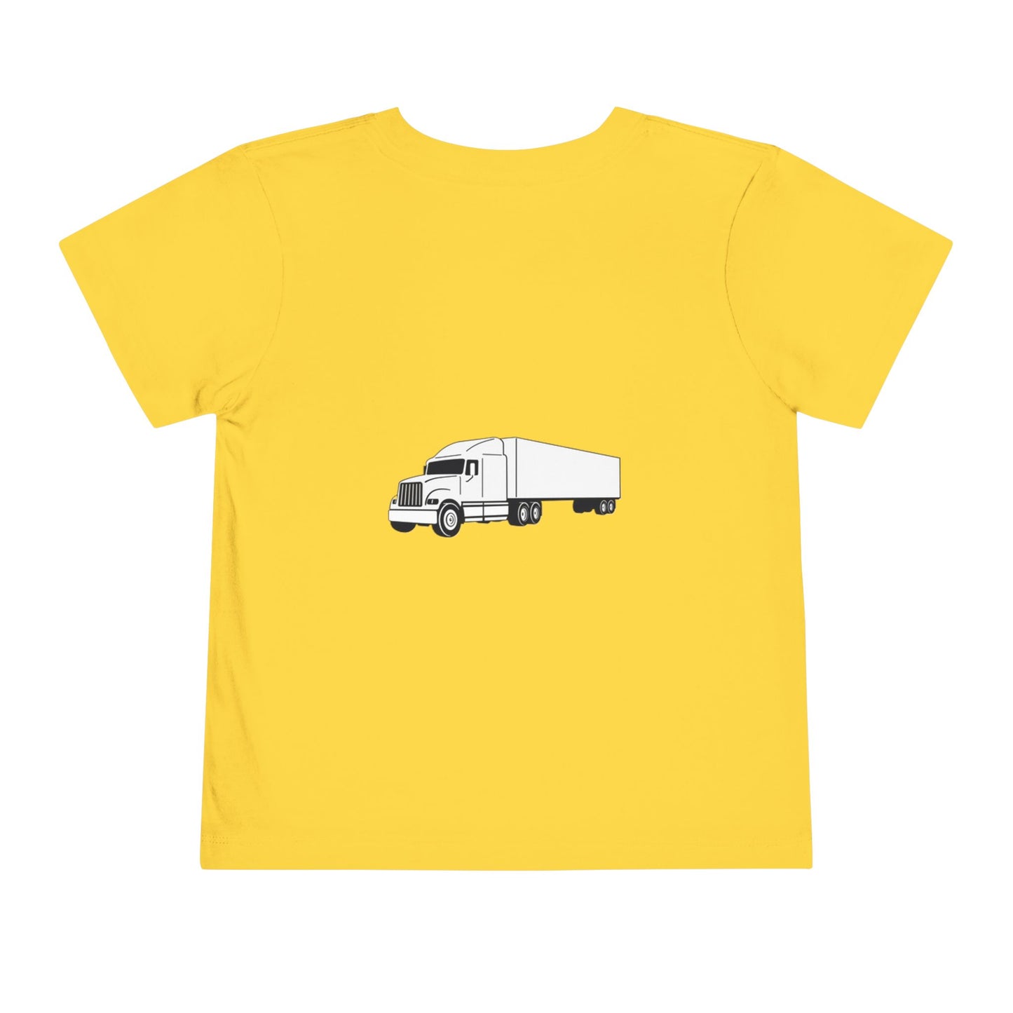 Semi Truck Toddler Unisex Short Sleeve Crewneck Tee