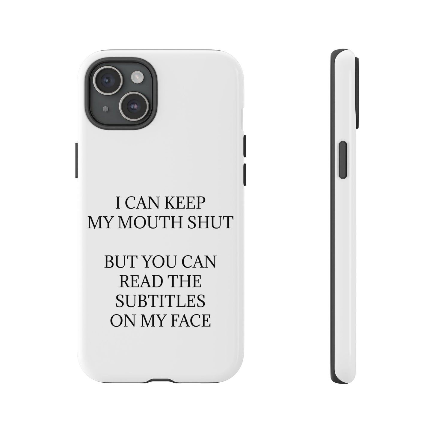 Subtitles iPhone Case
