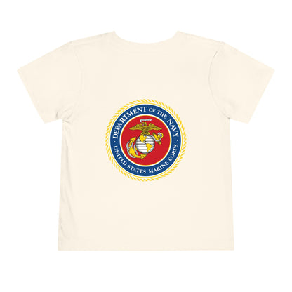 US Marine Corps Toddler Unisex Short Sleeve Crewneck Tee