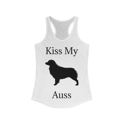 Kiss My Auss Women's Racerback Tank