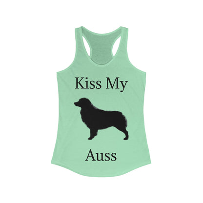 Kiss My Auss Women's Racerback Tank