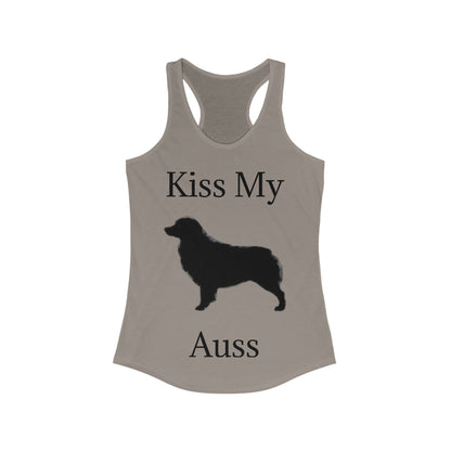 Kiss My Auss Women's Racerback Tank