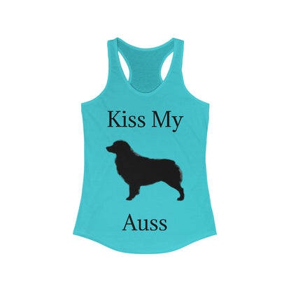 Kiss My Auss Women's Racerback Tank