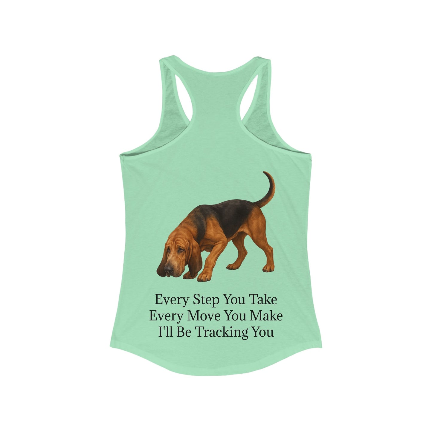 Tracking You Women's Racerback Tank