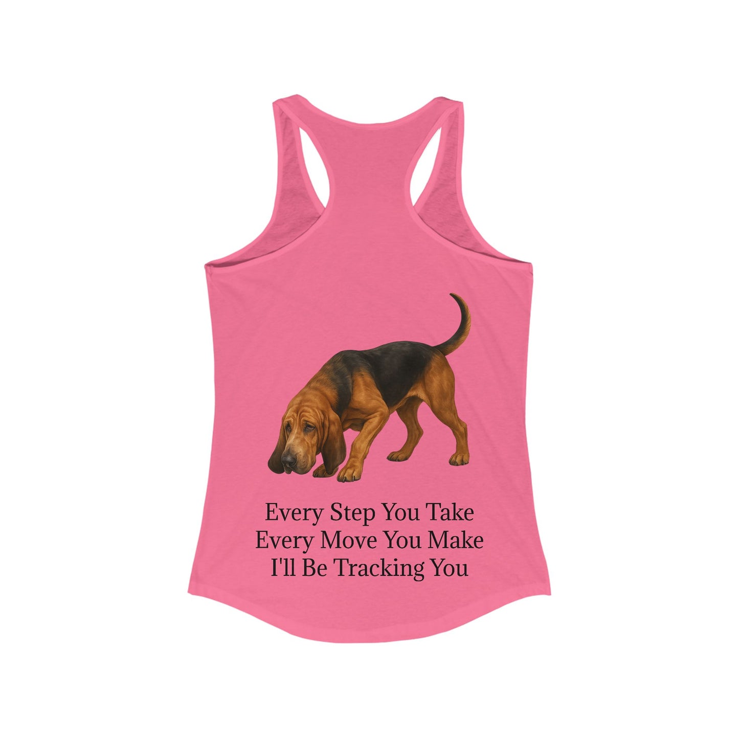 Tracking You Women's Racerback Tank