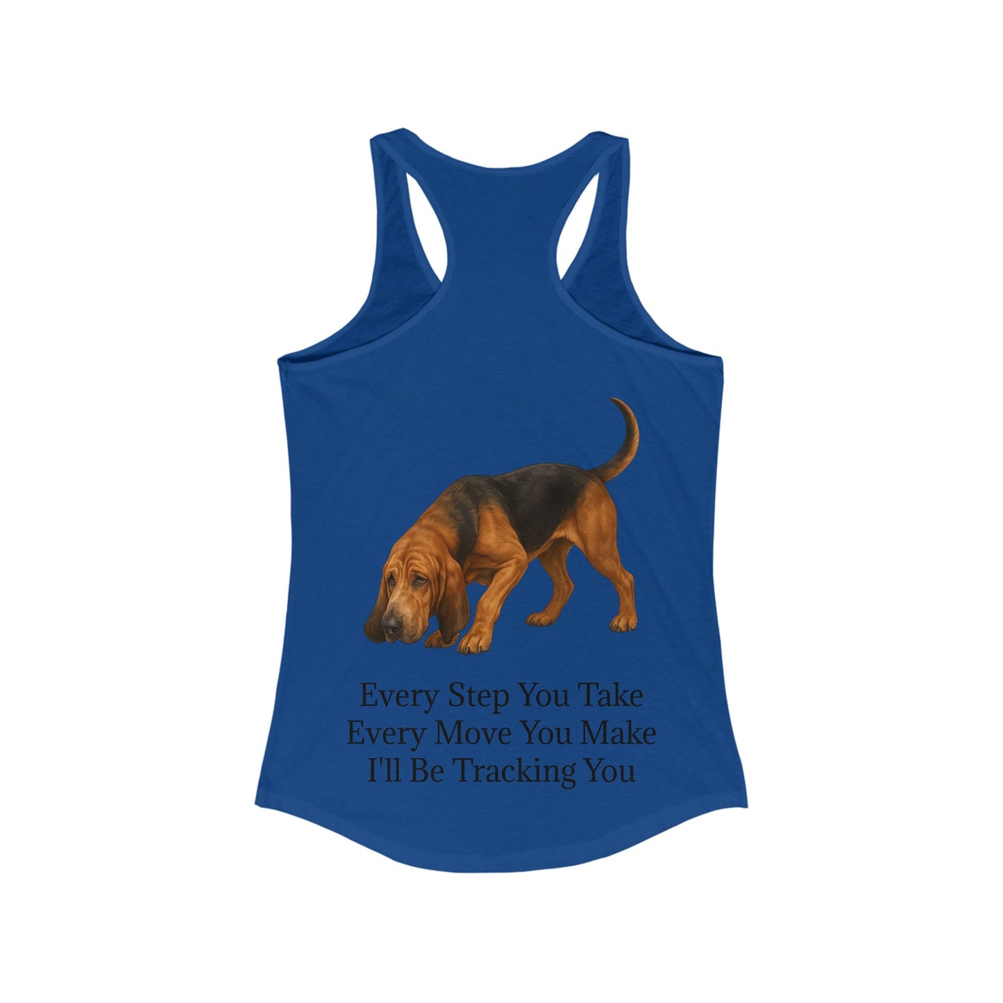 Tracking You Women's Racerback Tank
