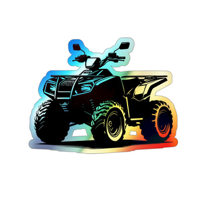 Off The Beaten Path Quad Holographic Sticker