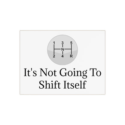 Shift Itself Ceramic Photo Tile