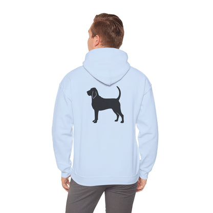 Bloodhound Silhouette Unisex Hoodie