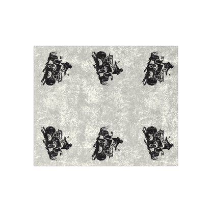Slingin' Mud Quad Crushed Velvet Blanket